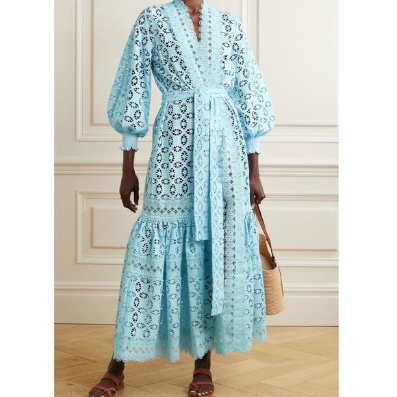 Zimmermann Dresses Brand New Waimari Vistamar Guipurr Lace Trimmed